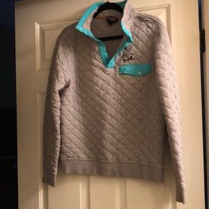 Patagonia Lightweight Synchilla Sweater, Gray, Men’s, size small